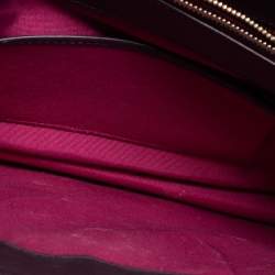 Bvlgari Purple Leather Medium Serpenti Forever Flap Shoulder Bag