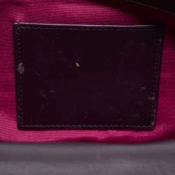 Bvlgari Purple Leather Medium Serpenti Forever Flap Shoulder Bag
