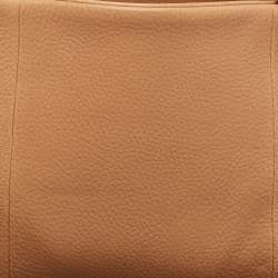 Bvlgari Beige Leather Monete Satchel
