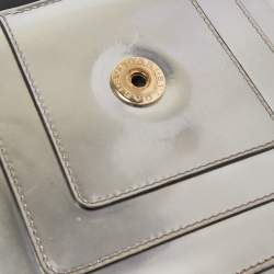 Bvlgari Metallic Patent Leather Small Serpenti Forever Shoulder Bag