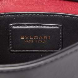 Pre Owned حقيبة كتف بلغاري ديفاس دريم مبطن جلد بيج 