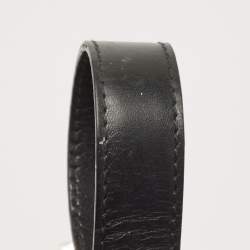 مملوكة مسبقًا Bvlgari Blue/Black Monogram Canvas and Leather Shoulder Bag