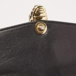 مملوكة مسبقًا Bvlgari Beige/Brown Leather Medium Serpenti Forever Shoulder Bag