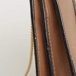 مملوكة مسبقًا Bvlgari Beige/Brown Leather Medium Serpenti Forever Shoulder Bag