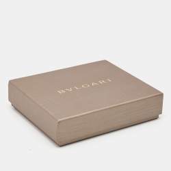 Bvlgari Blue Leather Serpenti Forever Chain Card Case