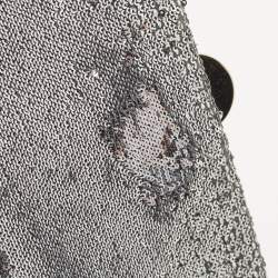 Bvlgari Silver Sequins Monete Clutch