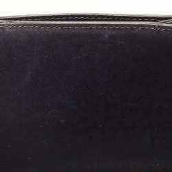 Pre Owned Bvlgari Black Leather Serpenti Forever Maxi Chain Small Crossbody Bag