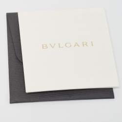 Pre Owned Bvlgari Black Satin Embellished Clutch