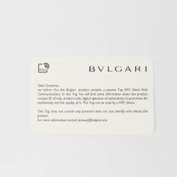 Pre Owned Bvlgari x Mary Katrantzou Black Leather Serpenti Metamorphosis Top Handle Bag