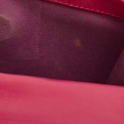 مملوكة مسبقًا Bvlgari Pink Stingray and Leather Serpenti Forever Shoulder Bag