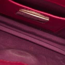 مملوكة مسبقًا Bvlgari Pink Stingray and Leather Serpenti Forever Shoulder Bag