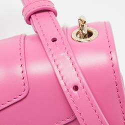Bvlgari Pink Leather Small Serpenti Forever Shoulder Bag