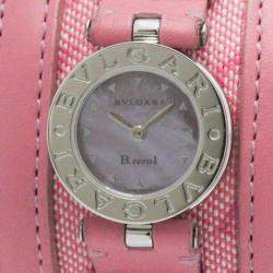 Bvlgari Pink Shell B.Zero1 BZ22S Quartz Women's Wristwatch 22 mm