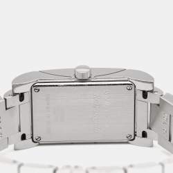 Bvlgari Black Stainless Steel Rettangolo RT39S Women's Wristwatch 21 mm 