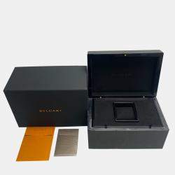 Bvlgari Blue 18k Rose Gold Divas' Dream 103646 Quartz Women's Wristwatch 33 mm