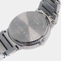 Bvlgari Pink Stainless Steel Bvlgari Bvlgari BB26C2SSD Quartz Women's Wristwatch 25 mm