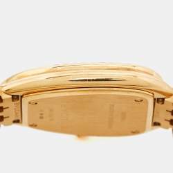 Bvlgari White Diamond 18k Yellow Gold Serpenti Seduttori 103147 Women's Wristwatch 33 mm