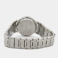 Bvlgari Black Stainless Steel Bvlgari Bvlgari BB26SS Quartz Women's Wristwatch 26 mm