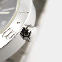 Bvlgari Black Stainless Steel Bvlgari Bvlgari BB26SS Quartz Women's Wristwatch 26 mm