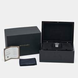 Bvlgari Black PVD Coated Stainless Steel Bvlgari Bvlgari 103557 Women's Wristwatch 33 mm