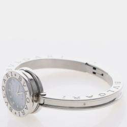 Pre Owned ساعة يد نسائية بلغاري بي زيرو 1 BZ22S ستانلس ستيل كوارتز 22 مم