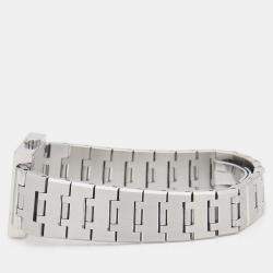 Pre Owned Bvlgari Quadrato SQ22SS Quartz Stainless Steel Women's Wristwatch 22 mm