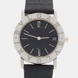 Pre Owned Bvlgari BB BB30SL Quartz Stainless Steel Women's Wristwatch 30 mm