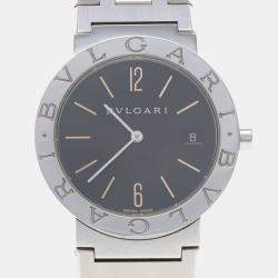 Pre Owned Bvlgari BB BB33SS Quartz Stainless Steel Women's Wristwatch 33 mm