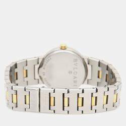 Pre Owned Bvlgari BB23SGD Quartz Black Stainless Steel Women's Wristwatch 23 mm