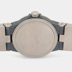 Pre Owned Bvlgari Diagono TI32TA Quartz Titanium Women's Wristwatch 32 mm