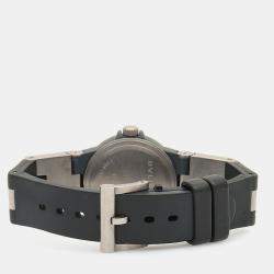 Pre Owned Bvlgari Diagono TI32TA Quartz Titanium Women's Wristwatch 32 mm