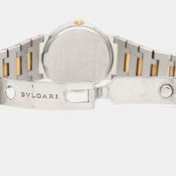 Pre Owned Bvlgari BB26SG Automatic Black Stainless Steel Women's Wristwatch 26 mm