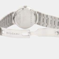 Pre Owned Bvlgari BB BB33SS Automatic Stainless Steel Men's Wristwatch 33 mm