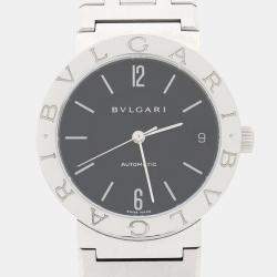 Pre Owned ساعة يد رجالية بلغاري Bvlgari BB33SS أوتوماتيكية ستانلس ستيل 33 مم