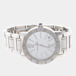Pre Owned Bvlgari BB BBL33S Automatic Stainless Steel Womens Wristwatch 33 mm