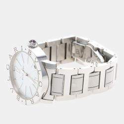 Pre Owned Bvlgari BB BBL33S Automatic Stainless Steel Womens Wristwatch 33 mm