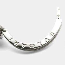 Pre Owned Bvlgari B.Zero1 BZ22S Quartz Blue Stainless Steel Women's Wristwatch 22 mm