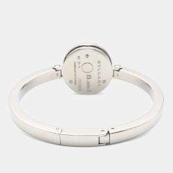 Pre Owned Bvlgari B.Zero1 BZ23C2DSS Quartz Pink Stainless Steel Women's Wristwatch 23 mm
