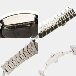 Pre Owned Bvlgari Assioma AA48S Automatic Grey Stainless Steel Women's Wristwatch 37.5 mm