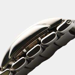 Pre Owned Bvlgari Assioma AA26S Quartz Silver Stainless Steel Women's Wristwatch 18 mm