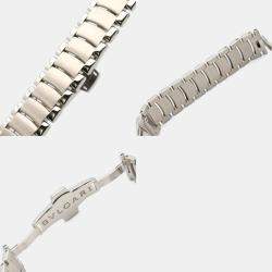 Pre Owned Bvlgari Assioma AA26S Quartz Silver Stainless Steel Women's Wristwatch 18 mm