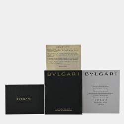 Pre Owned Bvlgari Lvcea LUP36SG Automatic Burgundy 18k Rose Gold Diamonds Women’s Wristwatch 36 mm