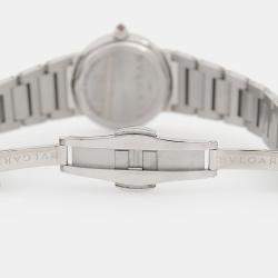Pre Owned Bvlgari Bvlgari Bvlgari BBL26S Quartz Stainless Steel Women's Wristwatch 26 mm