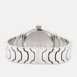 Pre Owned Bvlgari Solotempo ST29S Quartz Black Stainless Steel Women's Wristwatch 29mm