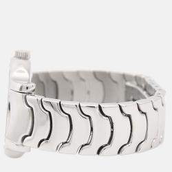 Pre Owned Bvlgari Solotempo ST29S Quartz Black Stainless Steel Women's Wristwatch 29mm