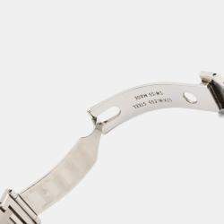 مملوكة مسبقًا Bvlgari Bvlgari Bvlgari BB33SS Automatic Black Stainless Steel Women's Wristwatch 33 mm