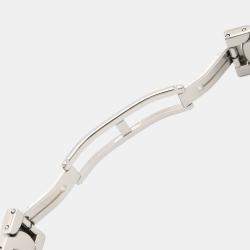 مملوكة مسبقًا Bvlgari Solotempo ST29S Quartz Black Stainless Steel Women's Wristwatch 29 mm