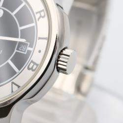 مملوكة مسبقًا Bvlgari Solotempo ST29S Quartz Black Stainless Steel Women's Wristwatch 29 mm