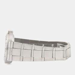 مملوكة مسبقًا ساعة يد نسائية بلغاري دياغونو تلقائية سي وايت ستانلس ستيل 29 مم