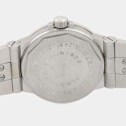 مملوكة مسبقًا ساعة يد نسائية بلغاري دياغونو تلقائية سي وايت ستانلس ستيل 29 مم